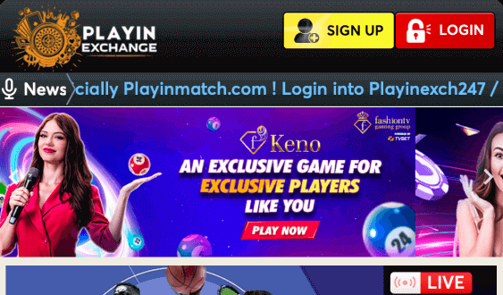 Go to Playinexch official website Playinexch Official Website